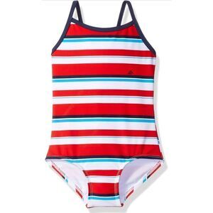 Kanu Surf Girls' Layla Beach Sport‎ Banded 1 Piece Swimsuit